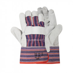 Pioneer Safety C&y Stripe Chrome Leather Multi Purpose Gloves