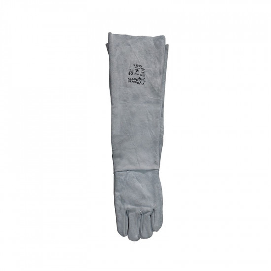 Pioneer Safety Gloves Leather Welding Chrome Cow Split Double Palm Shoulder 16 Pioneer Safety Gloves Leather Welding Chrome Cow Split Double Palm Shoulder 16