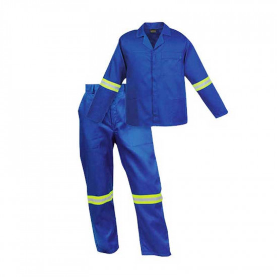 RIGGER Continental Suite 2 Piece Poly Cotton Reflective Tape Royal Blue - #36 RIGGER Continental Suite 2 Piece Poly Cotton Reflective Tape Royal Blue - #36