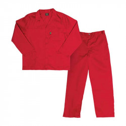 Continental Suite 2 Pce Poly Cotton Red #40