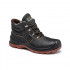 DOT Granite Safety Boot Oil And Acid Steel Toe Black Sabs - Uk 4