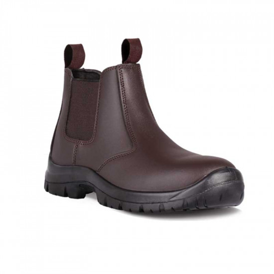 DOT Chelsea Safety Boot Brown - Uk 8 DOT Chelsea Safety Boot Brown - Uk 8