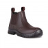 DOT Chelsea Safety Boot Brown - Uk 8
