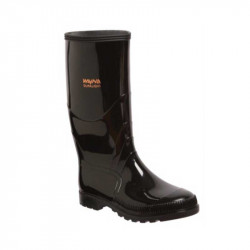 WAYNE Duralight Gumboot Knee Length Black N/stc F1040 - Uk 8