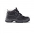 DOT Argon Boots Safety Oil/acid St/cap Black Size 8