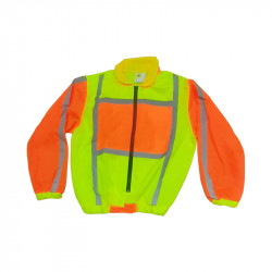 Pioneer Safety Jacket Reflective Long Sleeve 2 Tone - M