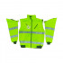 Pioneer Safety Bunny Jacket Detachable Sleeves Lime - Xl
