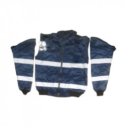 Pioneer Safety Bunny Jacket Detachable Sleeves Navy - S