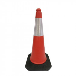 Pioneer Safety Traffic Cone Black Base 750mm Tc750e