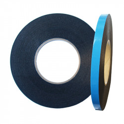 POWR Badgemount Tape Black .8x18x15mt Roll