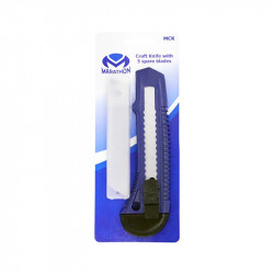 MARATHON Knife Snap Off 18mm + 5 Spare Blades Mck