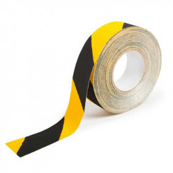 POWR Anti Slip Tape 50mm X 20m Black Yellow