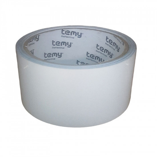 TEMY All Purpose Reflective Tape 48mm X 5m - White