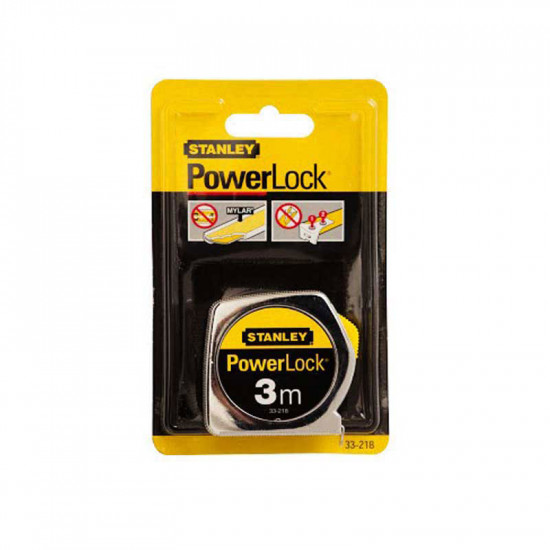 STANLEY Measuring Tape Powerlock 3m 0-33-522 STANLEY Measuring Tape Powerlock 3m 0-33-522