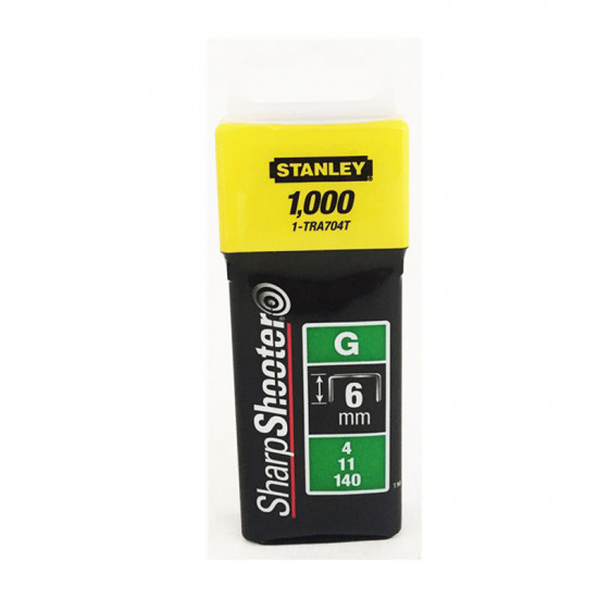 STANLEY Staples Heavy Duty 6mm 1-tra704t STANLEY Staples Heavy Duty 6mm 1-tra704t