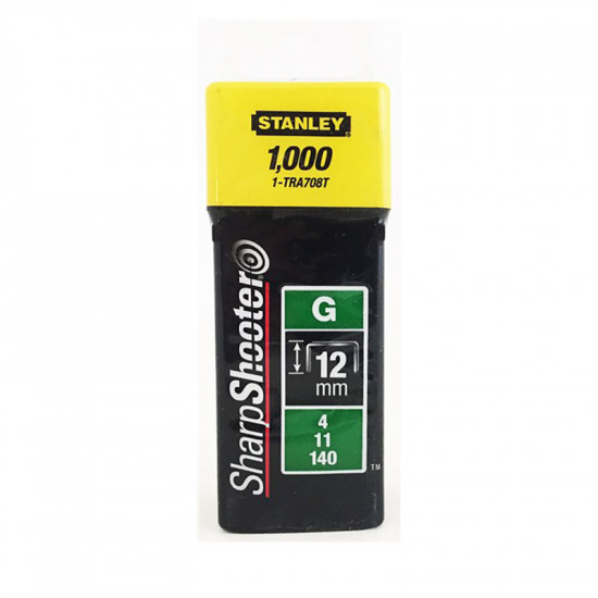 STANLEY Staples Heavy Duty 12mm 1-tra708t STANLEY Staples Heavy Duty 12mm 1-tra708t
