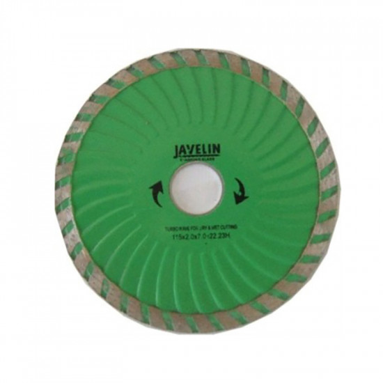 JAVLIN Diamond Cutting Blade Industrial Turbo 180x3.0x7x22.23 JAVLIN Diamond Cutting Blade Industrial Turbo 180x3.0x7x22.23