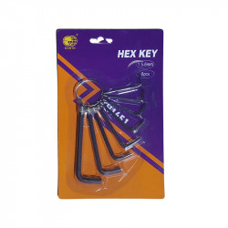Allen Key Set 8 Pce 1.5-6.0mm Th1651 Diy