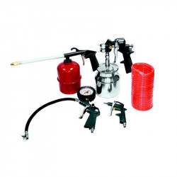 JAVLIN Spray Gun Kit 5pce Rot