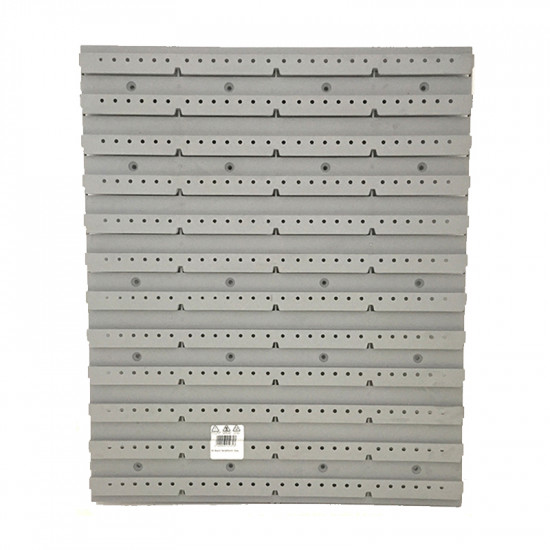 Big Jim Wall Mounted Component Box Louvre Hanger Board (grey) Big Jim Wall Mounted Component Box Louvre Hanger Board (grey)