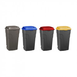 Big Jim Refuse Bin On Wheels 140lt - Black
