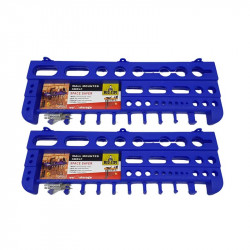 Big Jim Wall Mounted Tool Shelf Blue Dh435 (2 Pack)