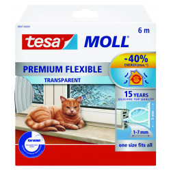 TESA Moll Premium Flexible 6mx9mm Transparent