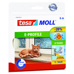 TESA Moll E-profile 6mx9mm White