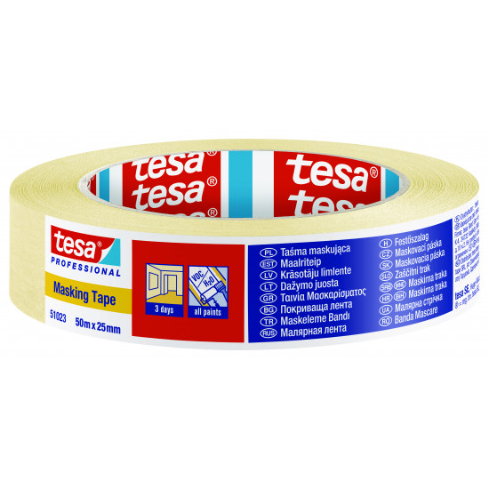 TESA General Purpose Masking 50mx25mm (ip 12) TESA General Purpose Masking 50mx25mm (ip 12)