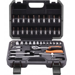 46 Pcs 1/4 Inch Socket Set