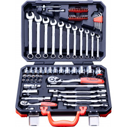 77pcs 1/2 Inch & 1/4 Inch Socket Set