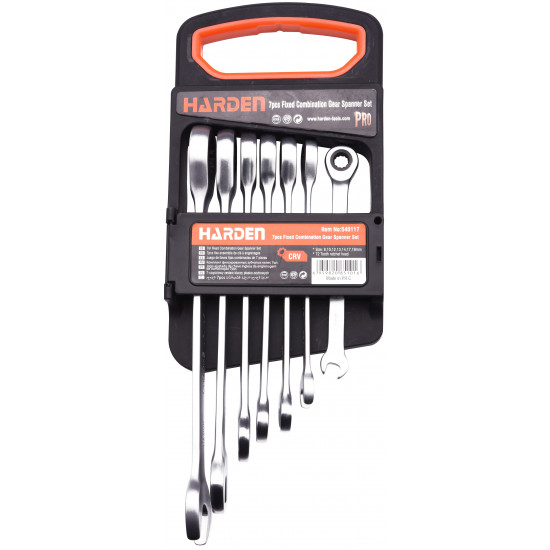 7pcs Fixed Combination Gear Spanner Set 7pcs Fixed Combination Gear Spanner Set