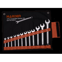 12pce Combination Spanner Set 6-22mm
