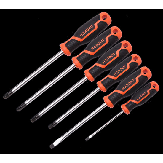 6pc Screwdriver Set Soft Handle 6pc Screwdriver Set Soft Handle