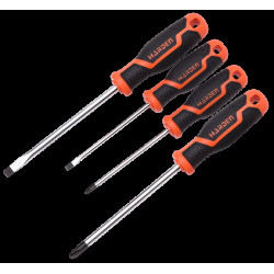 4pc Screwdriver Set Soft H&le