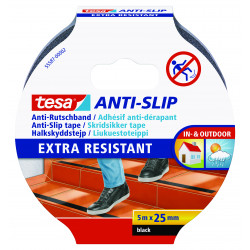 TESA Anti-slip Tape 5mx25mm Black (ip 6)