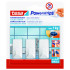 TESA Powerstrips Hooks Small Rectangular 3 Hooks/ 4 Strips White (ip 6)