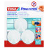 TESA Powerstrips Hooks Small Round 3 Hooks/ 4 Strips White (ip 6)