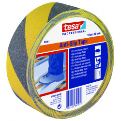 TESA Anti Slip Tape Professional 15mx50mm Yellow-black (ip 3)
