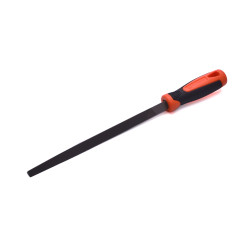 8'' (200mm) Triangular Smooth File With Soft H&le