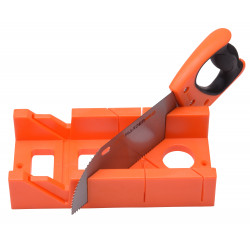 Mitre Box With Back Saw Set