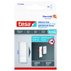 TESA Powerstrips Sensitive Surface 0.5kg 9 Strips