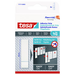 TESA Powerstrips Sensitive Surface 1kg 6 Strips