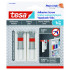 TESA Adhesive Screw Adjustable 1kg - Sensitive Surface 2 Hooks/ 3 Strips (ip 6)