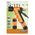 Set 5pce Ergo Spray Pistol With Tap Connector, 1/2 Inch Click Connectors
