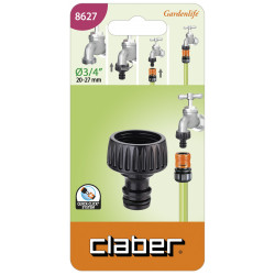 3/4 Inch Tap To Quick Click Connector (carded)