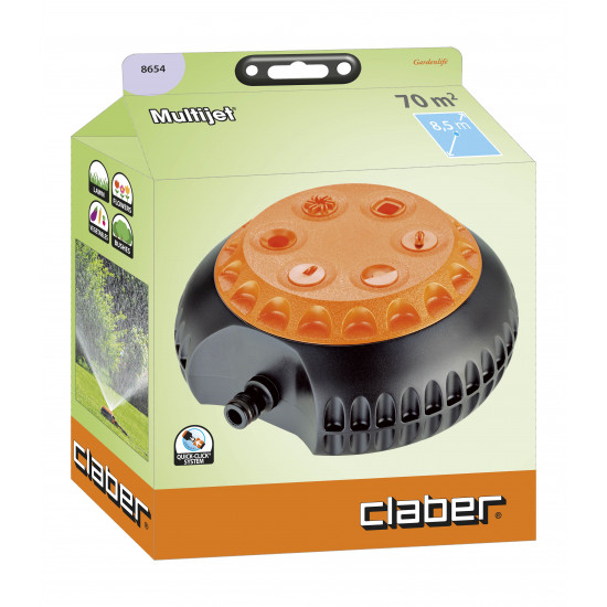 Multifunction Stationary Sprinkler, 6 Function 64m2 Max Multifunction Stationary Sprinkler, 6 Function 64m2 Max
