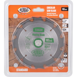 165mm Z12 Saw Blade Tct Cordless