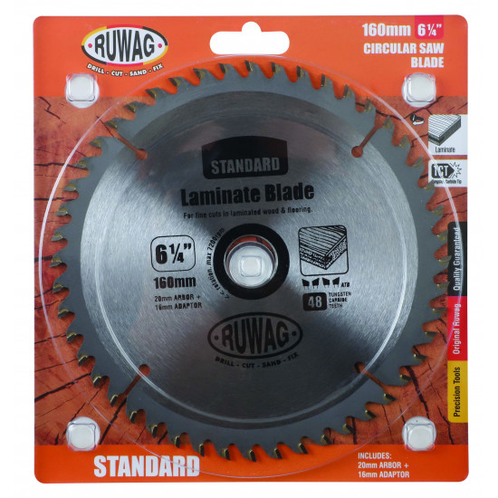 160mm Z48 Saw Blade Tct Profi Laminate 160mm Z48 Saw Blade Tct Profi Laminate
