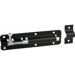 Barrel Bolt Black Japan Straight 75mm (1)